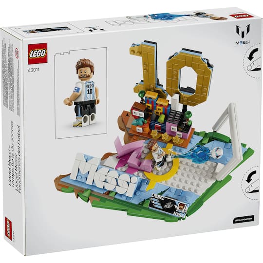 LEGO® Lionel Messi Soccer Highlights Football Editions Building Kit 43011